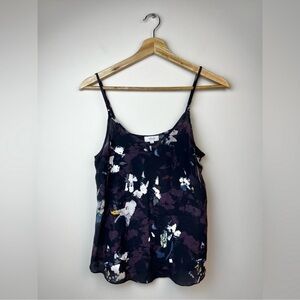Wilfred Black and Purple Floral Camisole